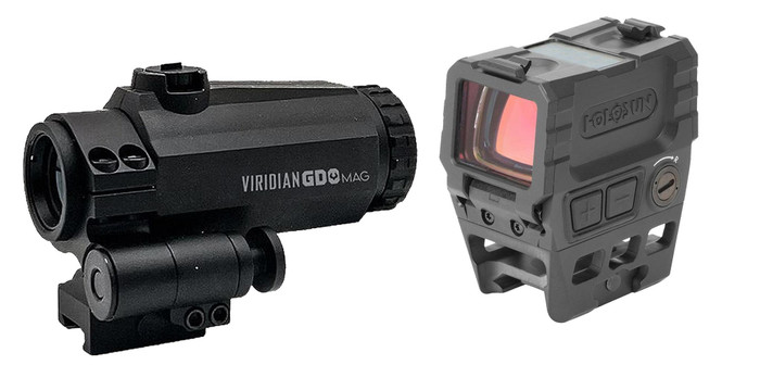 レボ　ALX θ 1000s Red Dot Combo | AEMS-211301 Multi-Reticle w/ MM3 3x Magnifier
