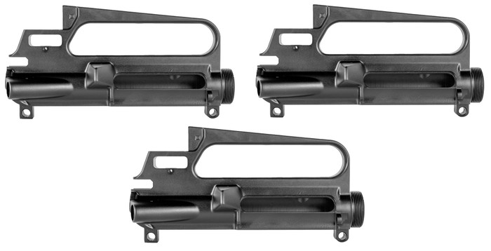 3 Pack | A2 Stripped Upper Receiver - Black