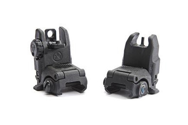 MagPul MBUS Gen 2 Front & Rear Backup Sight Set - Black (Bulk