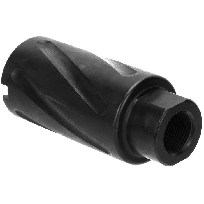 TACFIRE Spiral Fluted Muzzle Brake - 5/8X24 - RightToBear.com