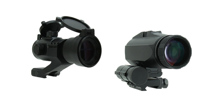 Holosun HS403C Micro Red Dot Sight with HM3X 3X Magnifier