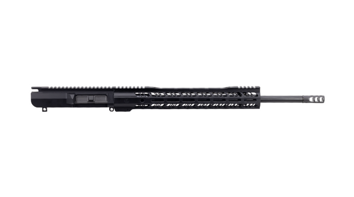 Grid Defense Billet Upper - 20" .308 Winchester Barrel w/ 15" M-LOK Rail - Black | Without BCG & CH