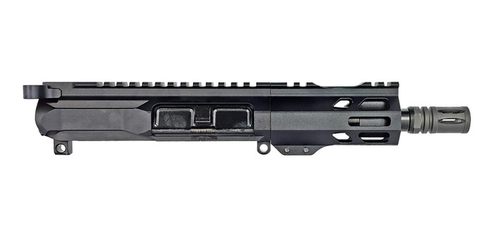 TACFIRE 5" 7.62 X 39 Upper Receiver - BLK | A2 | 4" M-LOK | With BCG & CH