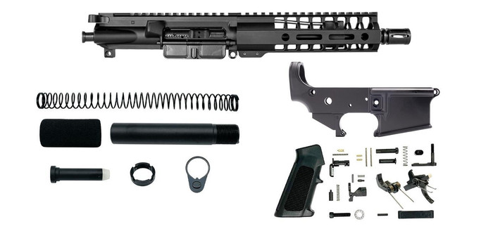 CORE 15 C15 Full AR Pistol Build Kit Minus Lower .223/5.56