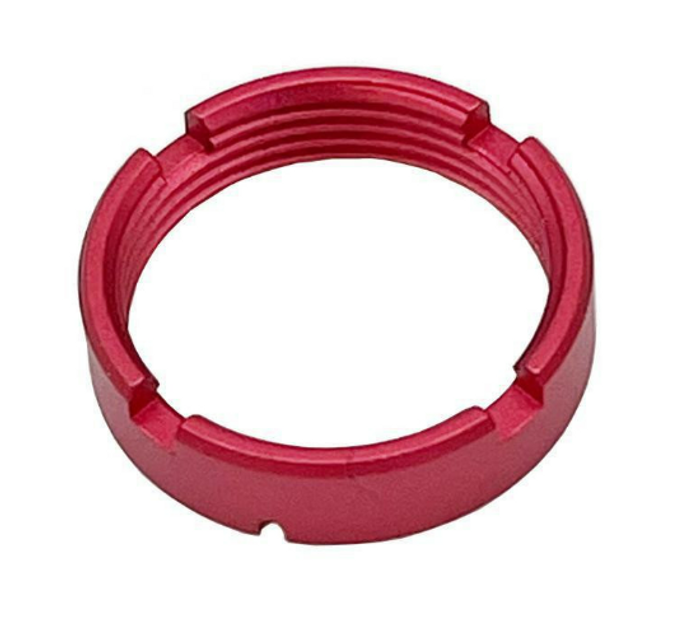 TS AR-15 / AR-10 Castle Nut - RED