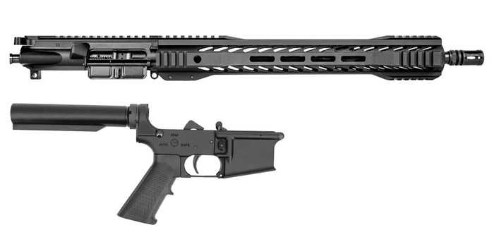 Two-Piece 16″ 7.62x39 Carbine Build Kit | 12″ M-LOK Handguard