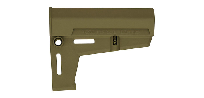 KAK Shockwave Blade Stealth Pistol Stabilizer - OD Green