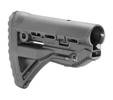 FAB Defense USIQ AR15/M4 Shock Absorbing Buttstock - Black