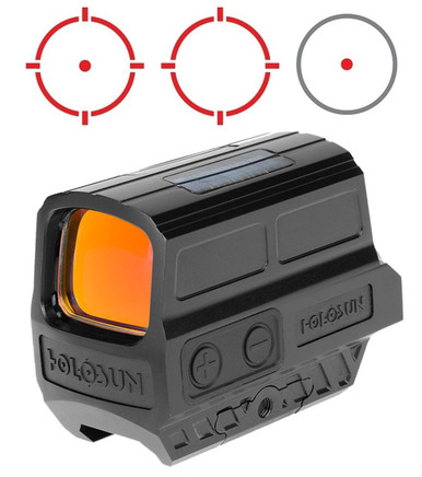 Holosun HS512C Multi-Reticle Circle Dot Closed Reflex Red Dot