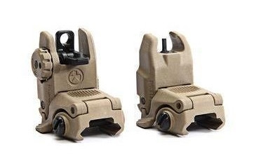 MagPul Gen 2 Front & Rear Backup Sight Set - FDE
