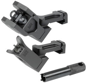 Midwest Industries 45 Degree Offset A2 Iron Sight Set