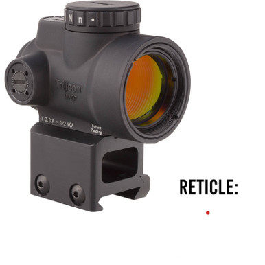 Trijicon MRO 1x25 Red Dot Sight Lower 1/3 Cowitness - 2 MOA