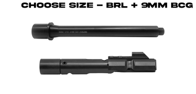 AR-9 9mm BCG + 1/2x28 Barrel - Choose Size - RightToBear.com