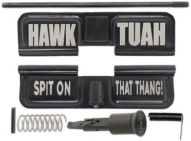 AR15 Upper Completion Kit w/ Engraved Port Door - Hawk Tuah