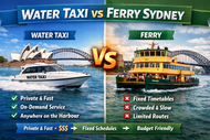 Water Taxi vs Ferry Sydney