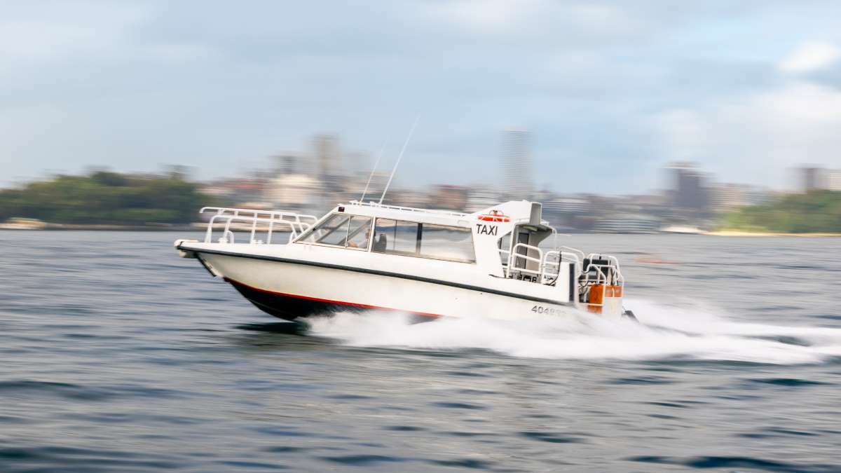 Rose Bay water taxi