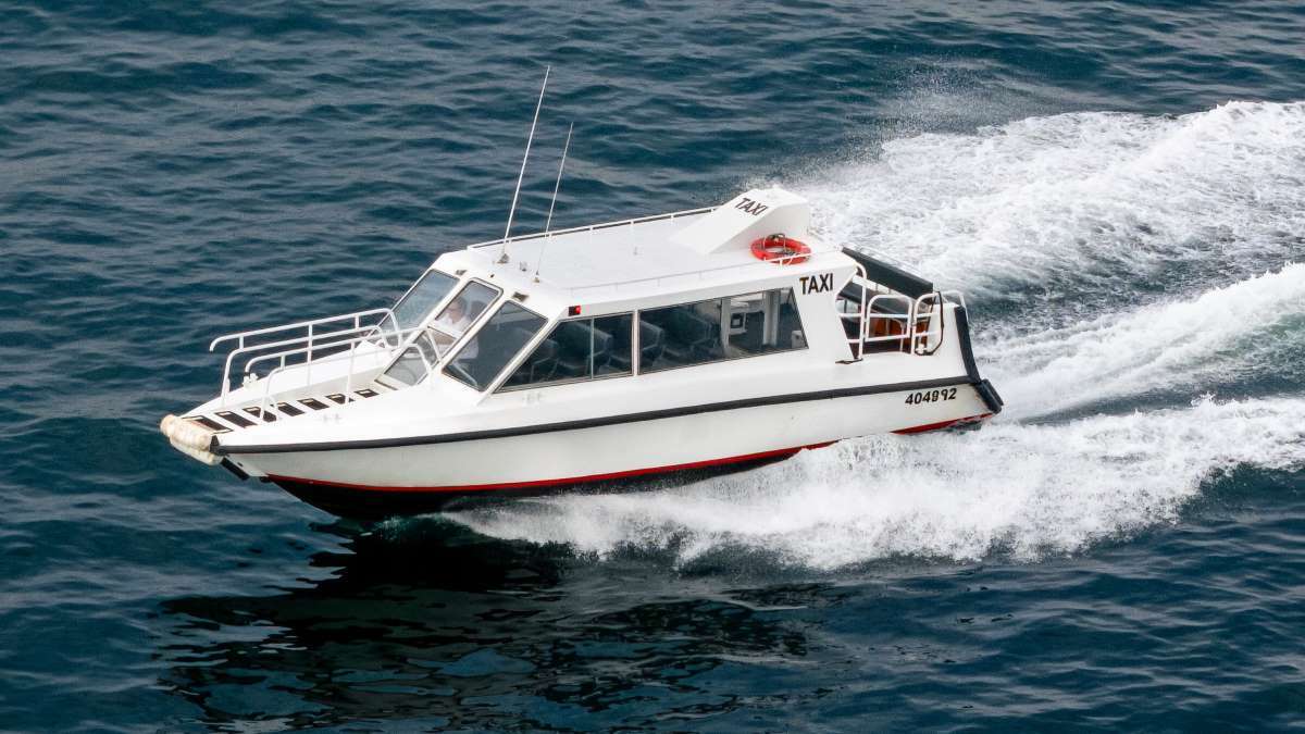 Water Taxi on Sydney Harbour.