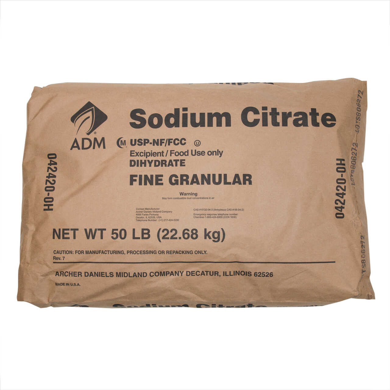 Cetyl Alcohol NF  50lb Bulk for Sale