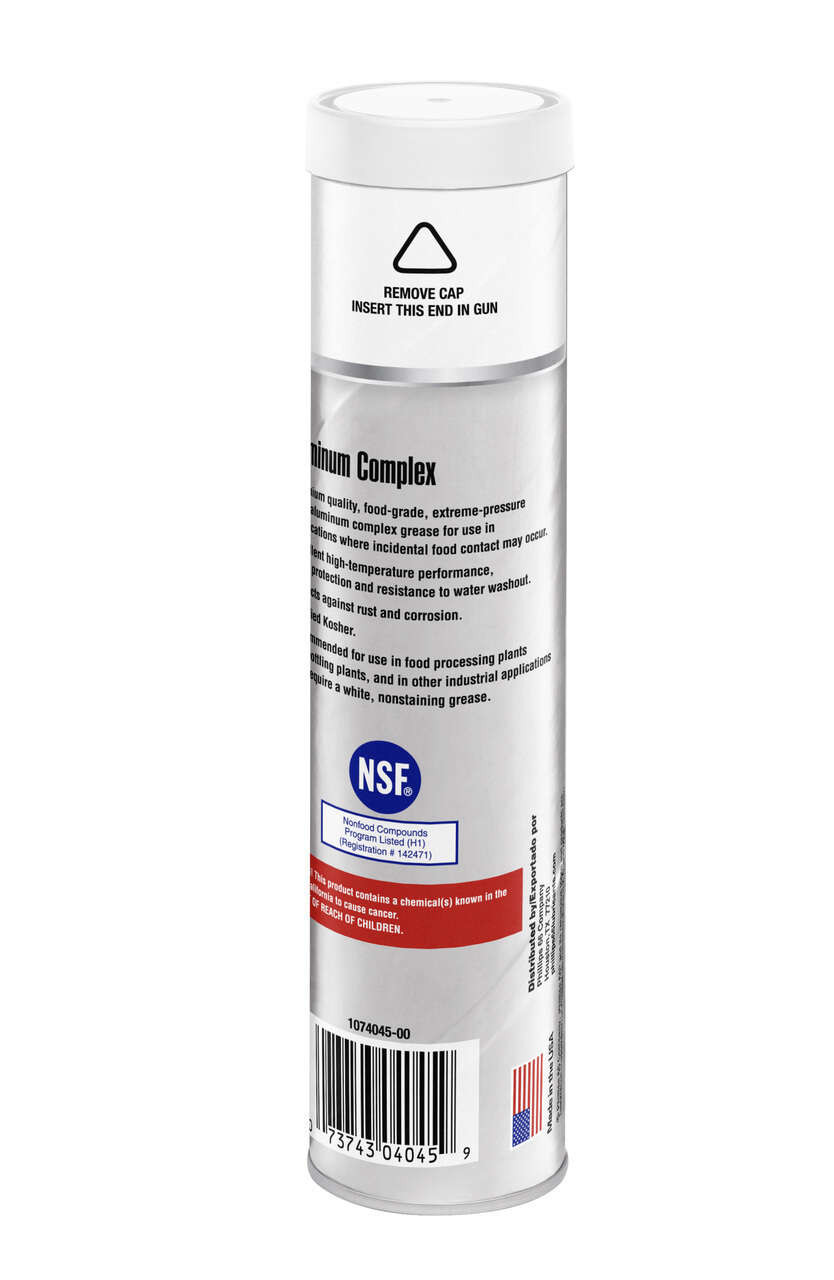 Phillips 66 Food Machinery Grease, NLGI 2 10 Tube Case