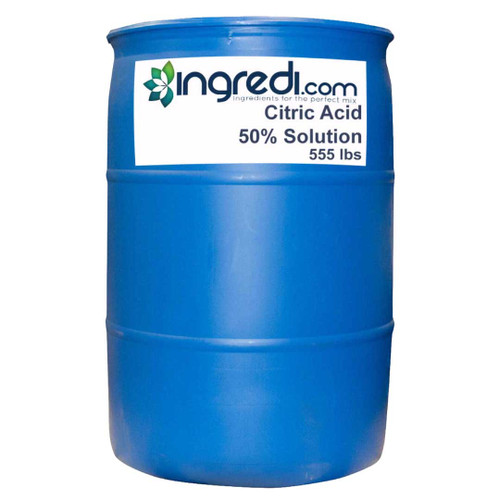 Citric Acid 50% Solution | 555 lb Drum