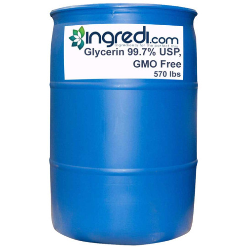 Glycerine USP, GMO Free | 570 lb Drum