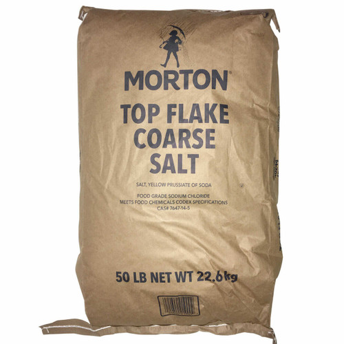 Salt, Morton Top Flake Coarse | 50 lbs Bag