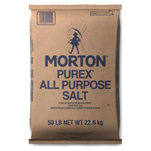Salt, Morton Purex All Purpose | 50 lb Bag