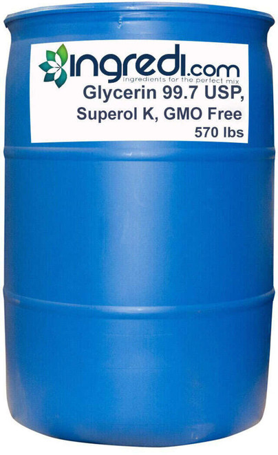 Glycerin, Superol K USP/FCC, GMO-Free | 570 lbs Drum