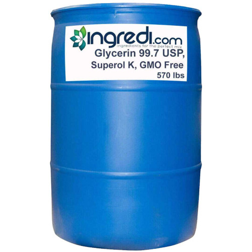 Glycerin, Superol K USP/FCC, GMO-Free | 570 lb Drum