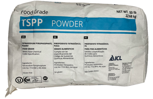 TETRASODIUM PYROPHOSPHATE ANHYDROUS (TSPP) FCC - ICL | 50 lb Bag