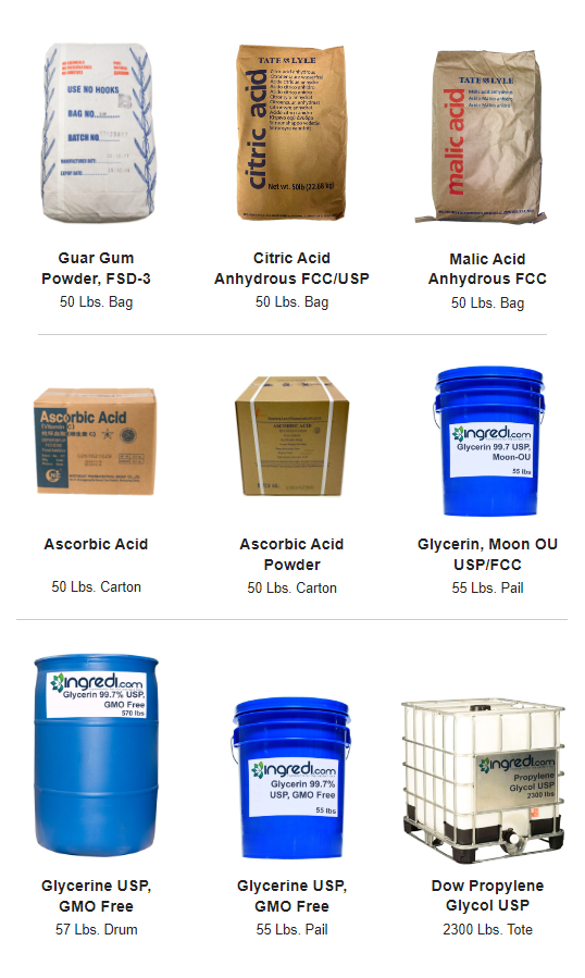 Image of Back in Stock product containers