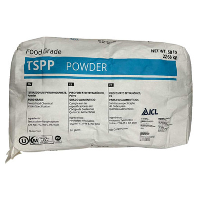 Tspp Buy ICL Tetrasodium Pyrophosphate Anhydrous (TSPP) FCC - 50 lb Bag Here
