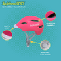 XS Toddler Bike Helmet - GREEN pink