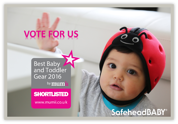 SafeheadBABY shortlisted for Mumii UK - Best Baby and Toddler Gear Awards 2016