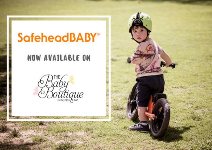 SafeheadBABY now available at The Baby Boutique