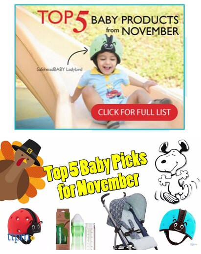 SafeheadBABY featured in The Top 5 Most Viewed New Baby Products from TTPM in USA