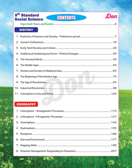 9th Social Science Guide