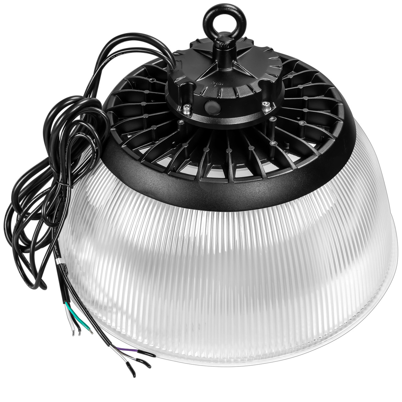 100W UFO HIBAY 4000K W REFL - 14400 LMS BLACK DIM 120-277V - PLT