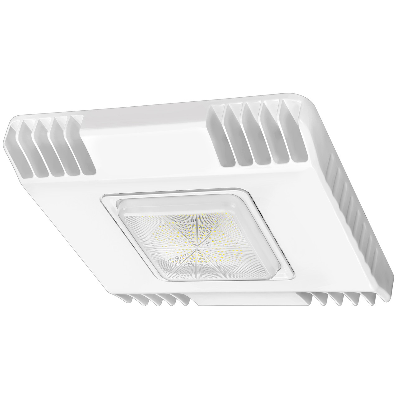 LED SELECT CANOPY FIXT 150W SQ - 5000K 20213LM 120-277V - PLT