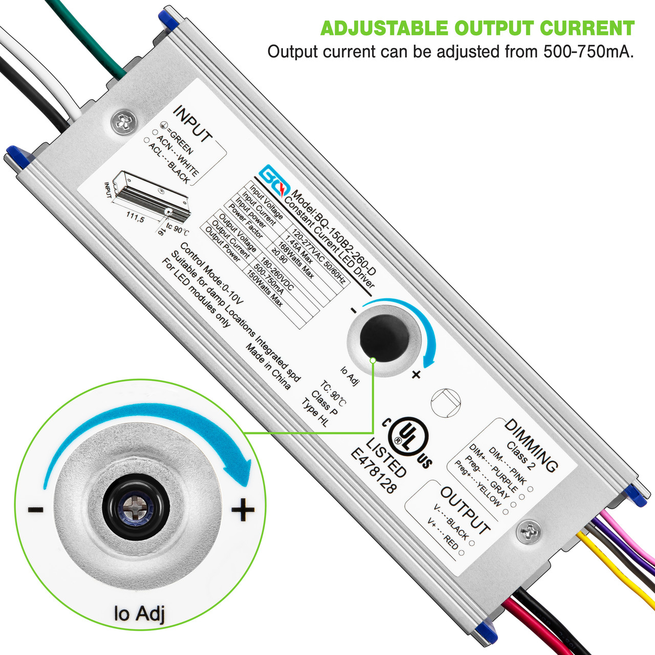 LED AREA LIGHT DRIVER 150W - PLT-13226 - PLT