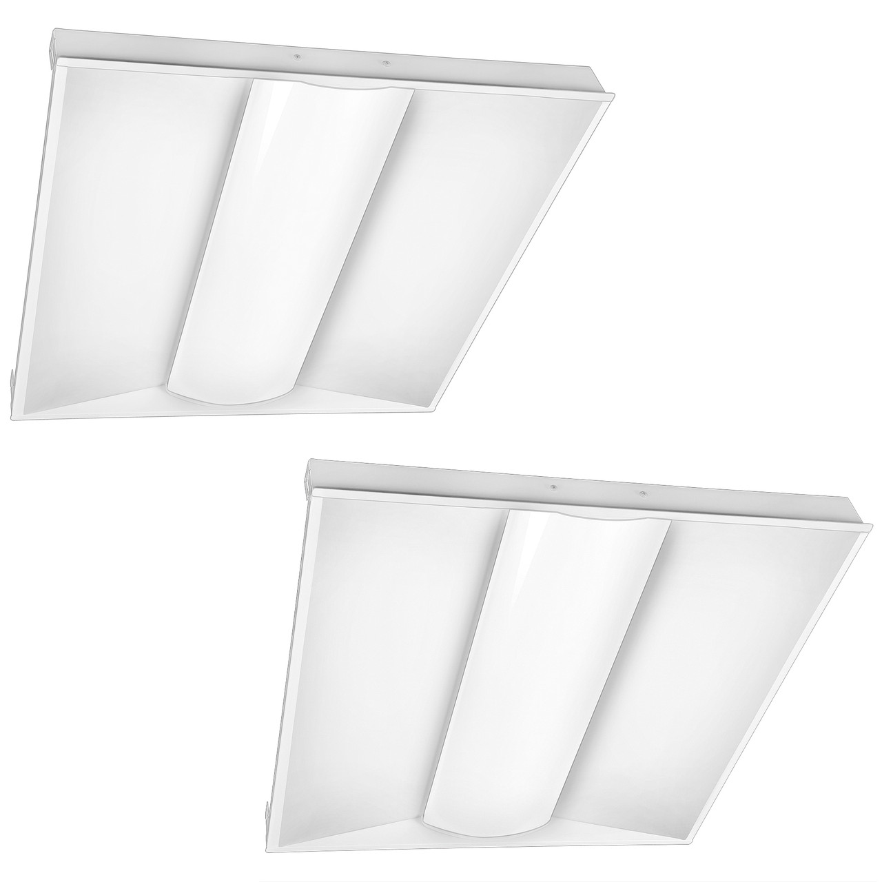 LED 2X2 SELECTABLE TROFFER 2PK - 2600/3250/3900 LUMENS - PLT-80042