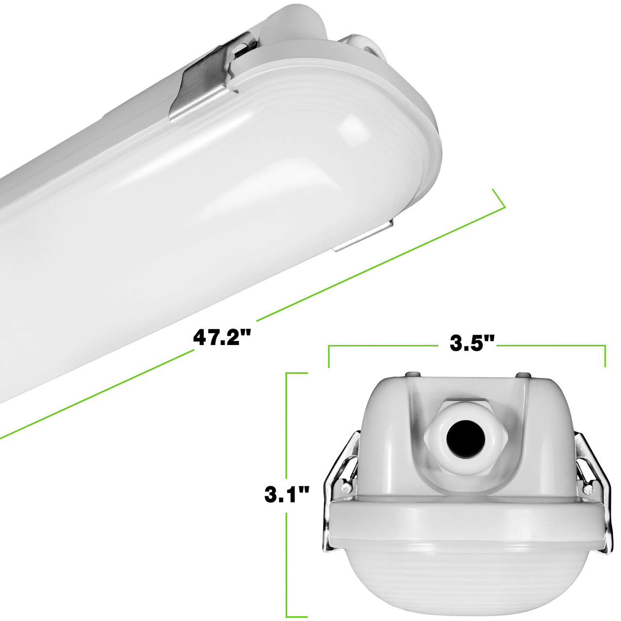 LED 4FT 65W VAPORTIGHT 5000K - 8580 LUMENS - PLT-80066 - PLT