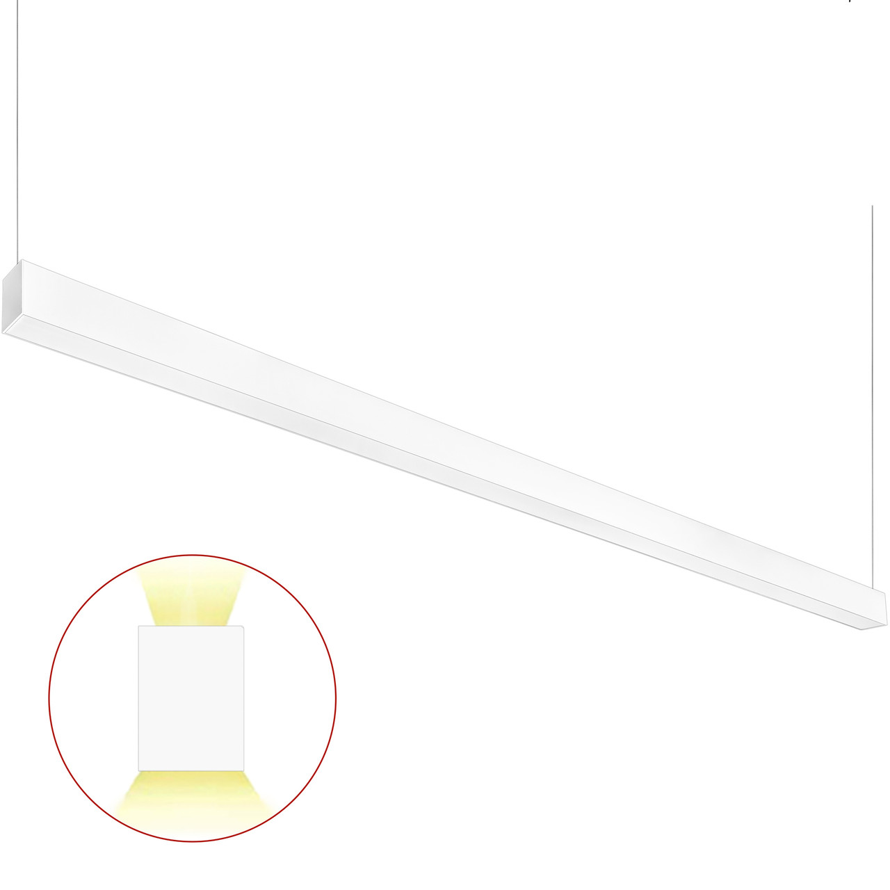 LED 8FT 65W LINEAR CCT SELECT - 8060 TOTAL LUMEN - PLT-80087 - PLT