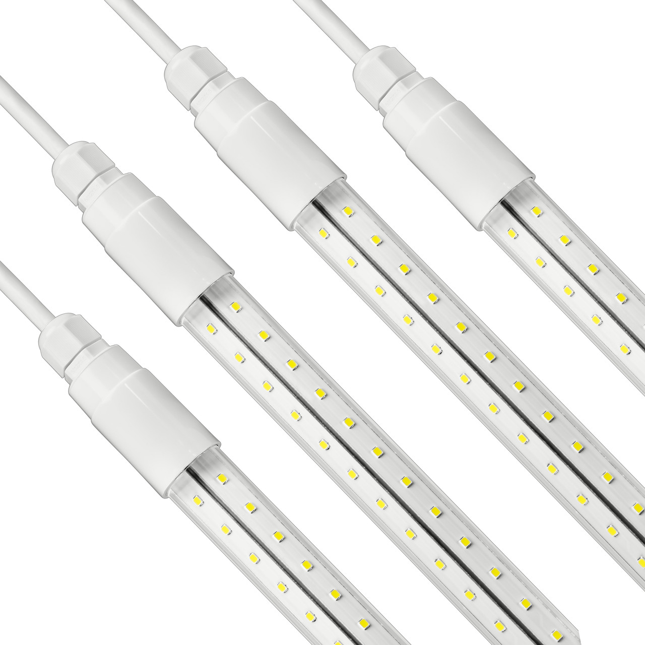 LED 4FT FRIDGE LIGHT KIT 5000K - 2600LM- 4 TUBES-4WIRES-1POWER