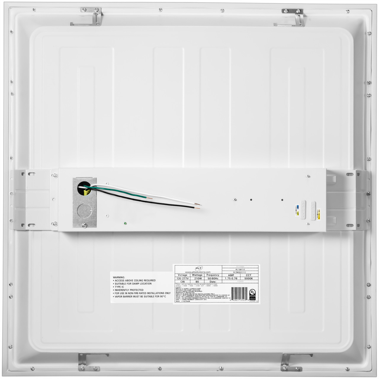LED 2X2 210W MAX PANEL HIGHBAY - WATT-CCT SELECTABLE - PLT-80112 - PLT