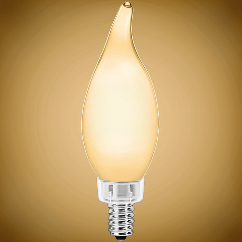 LED FILAMENT CANDLE 3.5W 2700K - OPAL 300LM E12 DIM 80CRI - PLT
