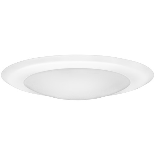 LED 6 IN CEILING LT 15W 4000K - 1050LM 120V WHITE HARD WIRE - PLT-12416