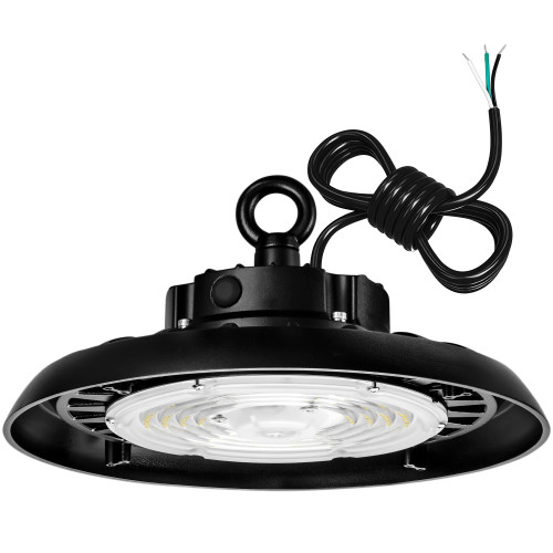 100W UFO HIBAY 5000K - 14000LM BLACK DIM 120-277V - PLT-12559