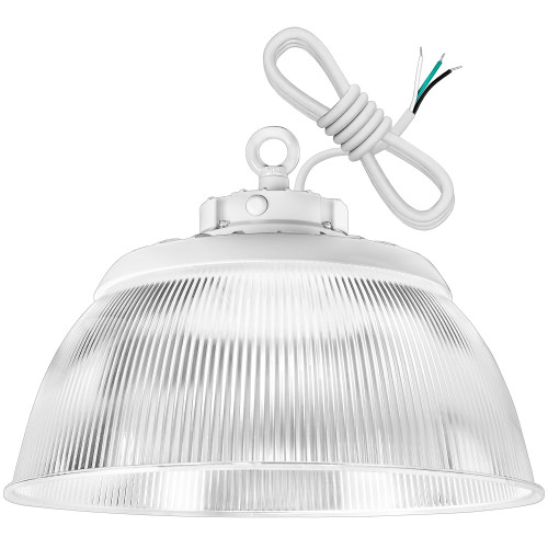 150W UFO HIBAY 5000K W REFL WH - 21450LM BLACK DIM 120-277V - PLT-12634