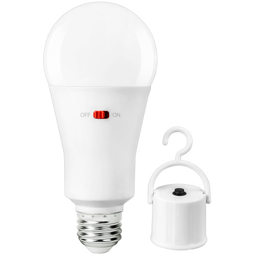 LED A21 8W EM HOOKLIGHT 3000K - 120V 800LM - PLT-12659 - PLT